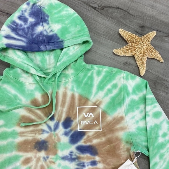 🔆RVCA🔆 ALL THE WAY HOODIE SWEATSHIRT - Picture 9 of 14